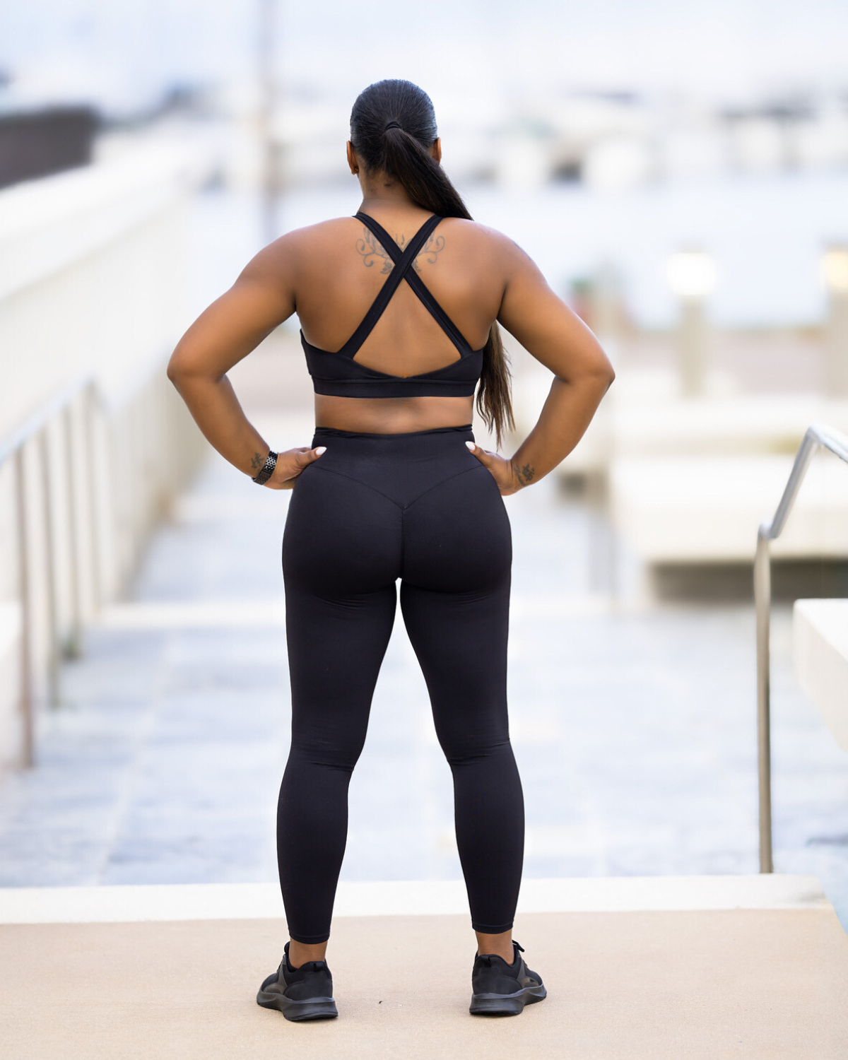 Diamond Scrunch Butt Leggings