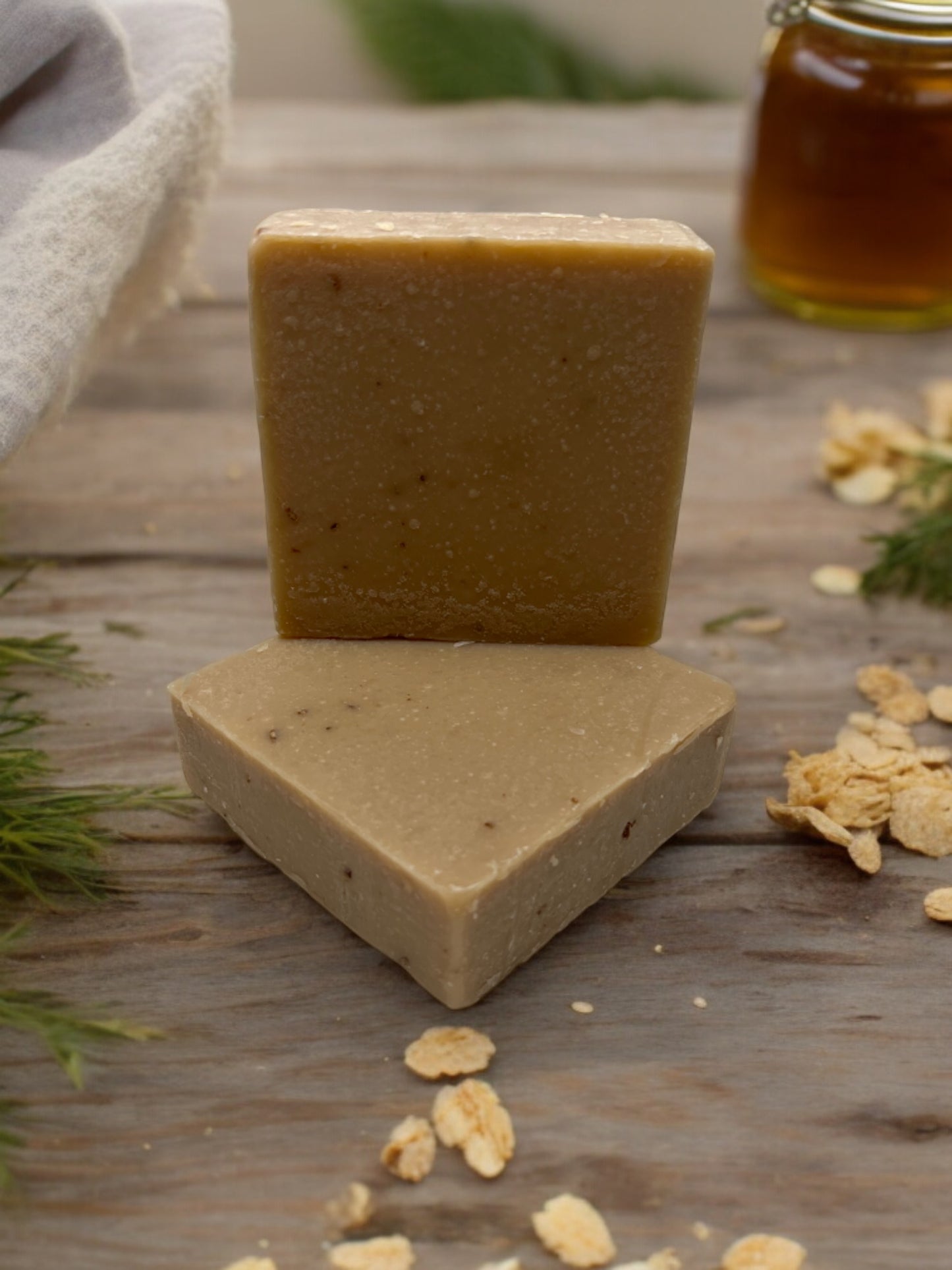 Oatmeal Milk & Honey soap bar